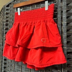 The Bubble tennis skirt ted tiered with built in shorts small atheisure exercise